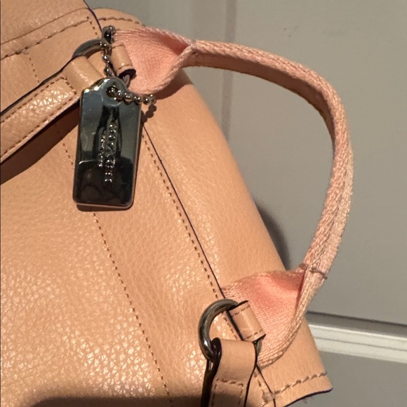 Coach Derby Convertible Backpack Shoulder Bag Blush Pink Leather F59819 Rare EUC - Picture 8 of 12